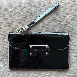 Patent leather Kate spade black clutch